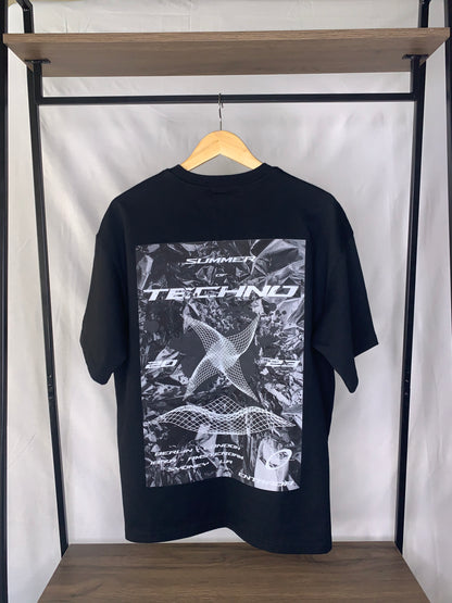 Techno Black Tee