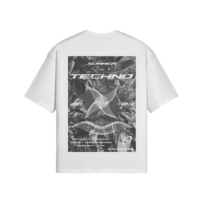Techno White Tee